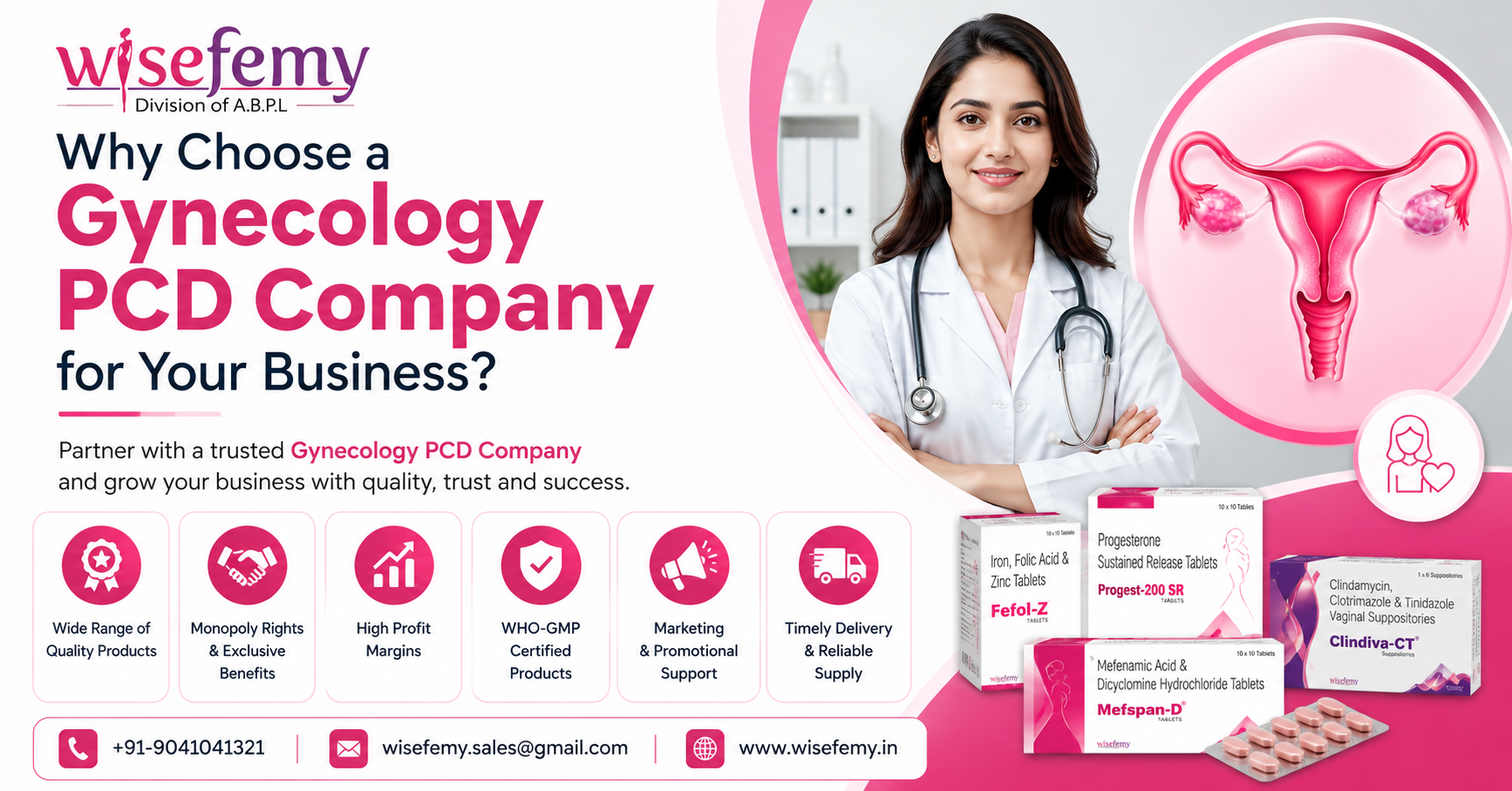 Gynecology PCD Company for Your Business