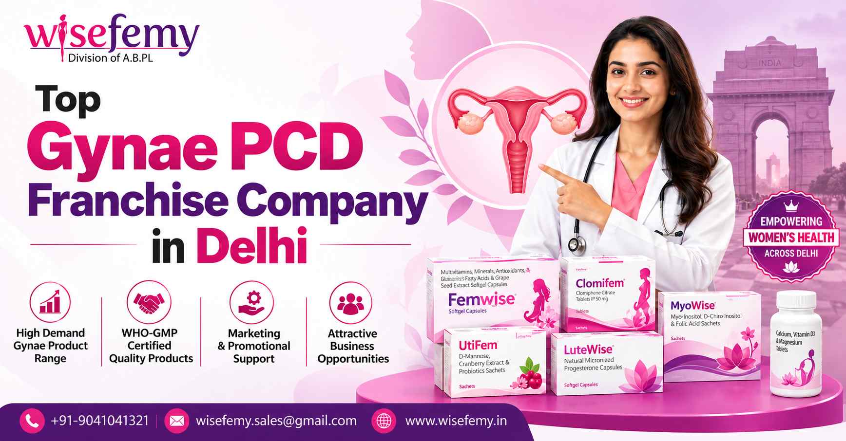 Top Gynae PCD Franchise Company in Delhi